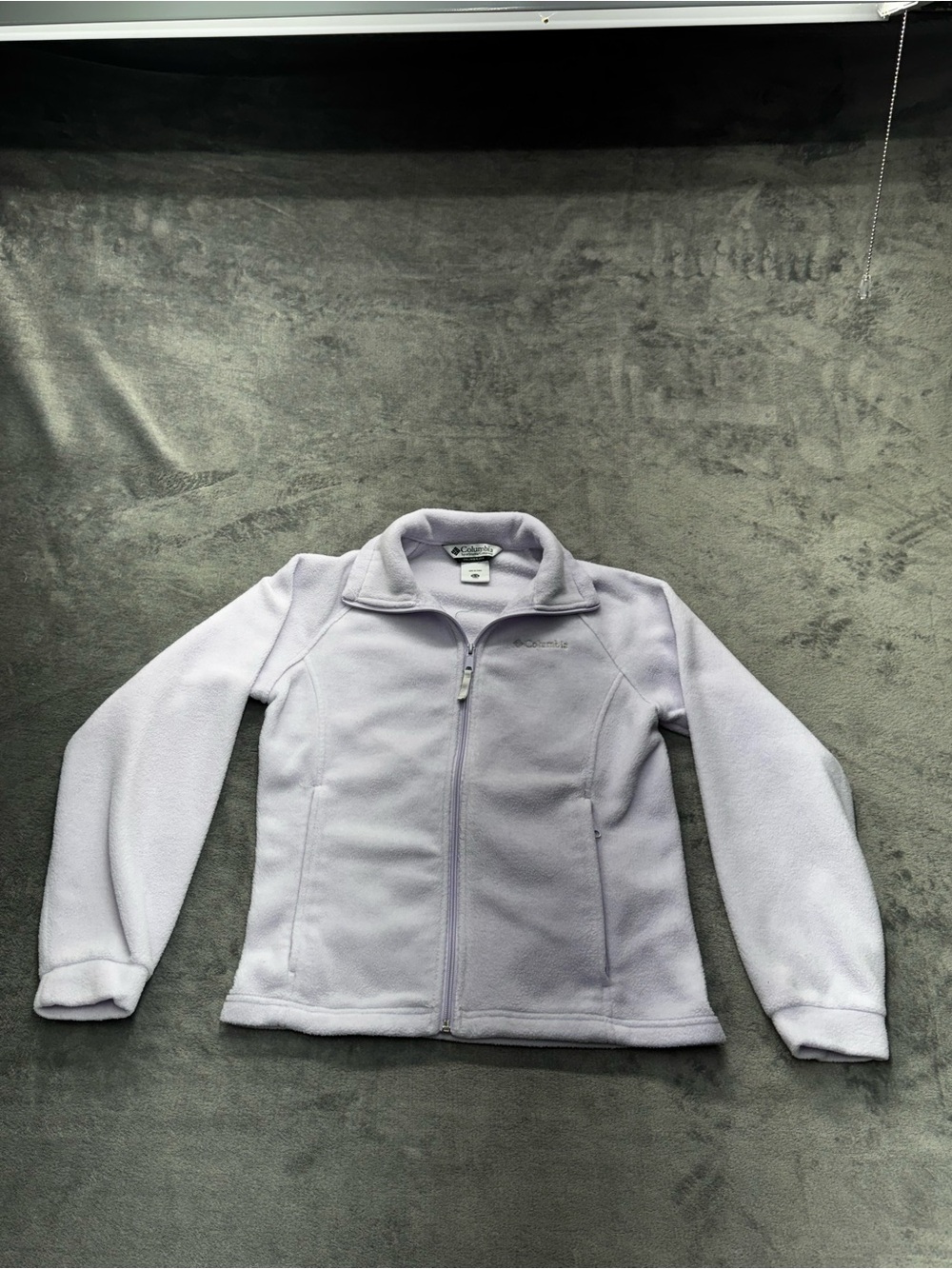Columbia Kids Light Lavender Full‑Zip Fleece Jacket